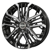 KYOHO(共豊) AME STEINER AME シュタイナー LGX メテオブラック×ポリッシュ 15インチ PCD100.0 4穴