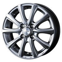 Weds(ウェッズ) JOKER ジョーカー SMASH(スマッシュ) メタリックシルバー 12インチ PCD100.0 4穴