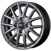 MID(マルカ) MID WHEELS SQ27 メタリックシルバー 12インチ PCD100.0 4穴
