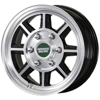 HAYASHI RACING(ハヤシレーシング) Hayashi Street ハヤシ ストリート TYPE STH(タイプ) ブラックポリッシュ 15インチ PCD139.7 6穴