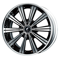 SUPER STAR(スーパースター) PURE SPIRITS ピュアスピリッツ SUFFOLK(サフォーク) ブラック/ポリッシュ 20インチ PCD120.0 5穴