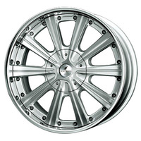 SUPER STAR(スーパースター) PURE SPIRITS ピュアスピリッツ SUFFOLK(サフォーク) シルバー/ポリッシュ 20インチ PCD120.0 5穴