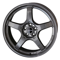 KYOHO(共豊) AME TRACER AME トレーサー GT-V ガンブラック 18インチ PCD114.3 5穴