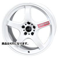 KYOHO(共豊) AME TRACER AME トレーサー GT-V レーシングホワイト 17インチ PCD100.0 4穴