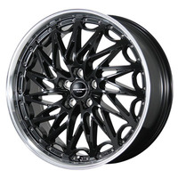 TOPY(トピー実業) DORFREN ドルフレン GB/RP(グロスブラック/リムポリッシュ) 20インチ PCD114.3 5穴