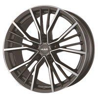 ABE SHOKAI(阿部商会) MAK マック ガンメタリックミラー 17インチ PCD112.0 5穴