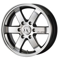 COSMIC(コスミック) DIAVOLETTO ディアヴォレット VALERIO(ヴァレリ) ブラックポリッシュ 15インチ PCD139.7 6穴