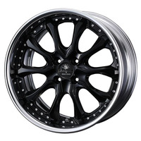 Weds(ウェッズ) Kranze クレンツェ マットブラック 17インチ PCD100.0 4穴