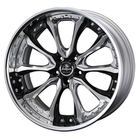 Weds(ウェッズ) Kranze クレンツェ ブラック&バフ/ブラッシュド 22インチ PCD120.0 5穴