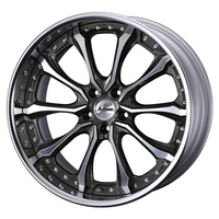 Weds(ウェッズ) Kranze クレンツェ セピアブラック/ポリッシュ 22インチ PCD120.0 5穴