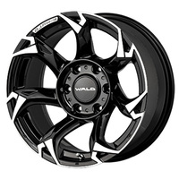 WALD(ヴァルド) VORSALINO ボルサリーノ ブラックポリッシュ 17インチ PCD139.7 6穴