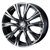 Weds(ウェッズ) LEONIS レオニス BMCMC(ブラックメタルコート/ミラーカット) 20インチ PCD114.3 5穴