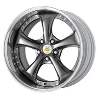 WORK(ワーク) VS ブイエス ブリリアントシルバーブラック(BSB) 21インチ PCD120.0 5穴