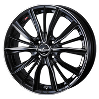 Weds(ウェッズ) LEONIS レオニス VXⅡ BKSC(ブラックSCマシニング) 15インチ PCD100.0 4穴