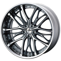 Weds(ウェッズ) Kranze クレンツェ Weaval(ウィーバル) ストーングレーメタリック/ポリッシュ 20インチ PCD114.3 5穴