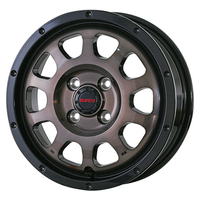 TreasureOne(トレジャーワン) WILD PORTER ワイルドポーター ブラックポリッシュ・ブラッククリア 12インチ PCD100.0 4穴