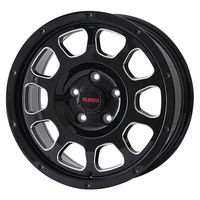 TreasureOne(トレジャーワン) WILD PORTER ワイルドポーター ブラックサイドミーリング 17インチ PCD114.3 5穴