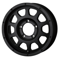 TreasureOne(トレジャーワン) WILD PORTER ワイルドポーター CROSS TEN(クロス テン) マットブラック 16インチ PCD139.7 5穴