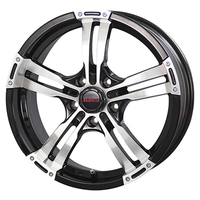 TreasureOne(トレジャーワン) WILD PORTER ワイルドポーター ブラックポリッシュ 17インチ PCD114.3 5穴