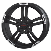 TreasureOne(トレジャーワン) WILD PORTER ワイルドポーター マットブラックポリッシュ 17インチ PCD114.3 5穴