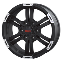 TreasureOne(トレジャーワン) WILD PORTER ワイルドポーター マットブラックポリッシュ 15インチ PCD139.7 6穴