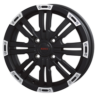 TreasureOne(トレジャーワン) WILD PORTER ワイルドポーター マットブラックポリッシュ 14インチ PCD100.0 4穴