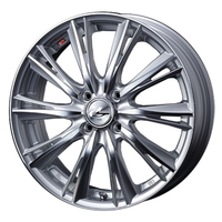 Weds(ウェッズ) LEONIS レオニス WX HSMC(ハイパーシルバーミラーカット) 16インチ PCD100.0 4穴