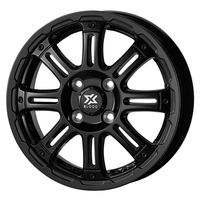 COSMIC(コスミック) X BLOOD エックス ブラッド XB01 サテンブラック 14インチ PCD100.0 4穴