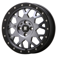 MLJ XTREME-J エクストリームジェイ グロスブラックマシーン/スモーククリア 16インチ PCD100.0 4穴