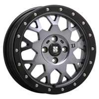 MLJ XTREME-J エクストリームジェイ グロスブラックマシーン/スモーククリア 14インチ PCD100.0 4穴