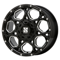 MLJ XTREME-J エクストリームジェイ グロスブラックミルド 17インチ PCD139.7 6穴