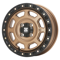 MLJ XTREME-J エクストリームジェイ マットブロンズブラックリム 12インチ PCD100.0 4穴