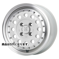 MLJ XTREME-J エクストリームジェイ ホワイトポリッシュ 14インチ PCD114.3 5穴