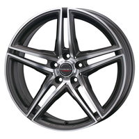 TAS BORBET ボルベット PREMIUM XRT(プレミアム) グラファイトポリッシュ 18インチ PCD112.0 5穴