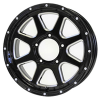 MLJ XTREME-J エクストリームジェイ グロスブラックミルド 16インチ PCD139.7 5穴