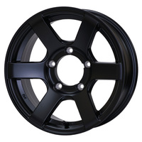 DOALL(ドゥオール) ZERO-1 HYPER ゼロワンハイパー J6 フラットブラック 16インチ PCD139.7 5穴