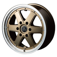 AKUT(アクト) ZERObreak ゼロブレイク classic(クラシック) ダークブロンズ/ポリッシュ 16インチ PCD139.7 6穴