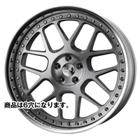 SUPER STAR(スーパースター) LEONHARDIRITT レオンハルト 3Dブラッシュド 22インチ PCD139.7 6穴