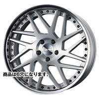 SUPER STAR(スーパースター) LEONHARDIRITT レオンハルト 3Dブラッシュド 22インチ PCD139.7 6穴