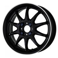 WORK(ワーク) WORK EMOTION ワーク エモーション ZR10 ブラックダイヤリップカット(BLKLC) 15インチ PCD100.0 4穴